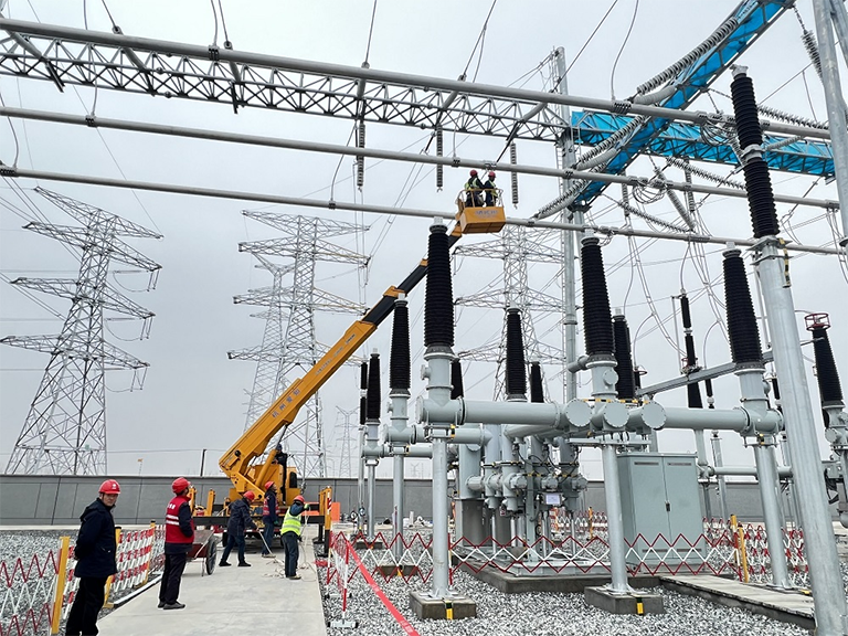 200MW wind power project 220kv power transmission project In china
