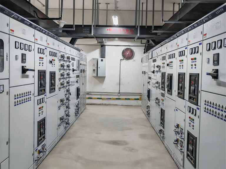 High and low voltage distribution cabinet project