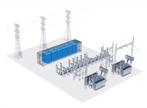 Solar / wind power plant