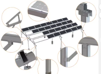 DC Solar Solution Program & Photovoltaic Frame Module & Stent